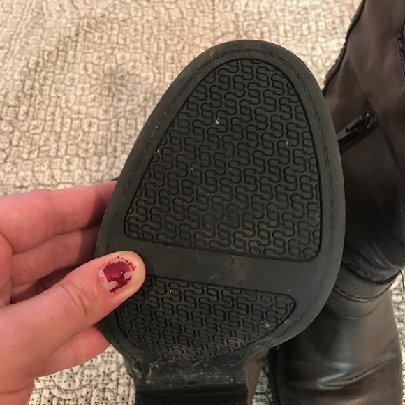 Sonoma Brown boots 9 1/2 women's - Picture 3 of 4